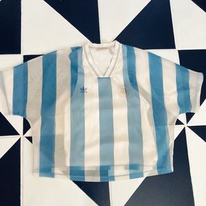 Urban Outfitters Adidas Argentina Messi Soccer Jersey Fashion Top Size M